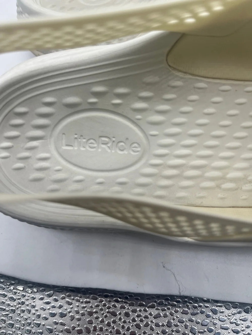 Crocs Lite Ride Sz 10 Cteam & White - Picture 5 of 6